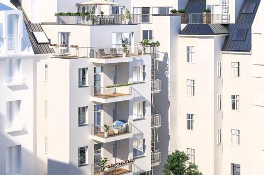 Neu errichtete Eigentumswohnungen mit 40 qm plus Balkon