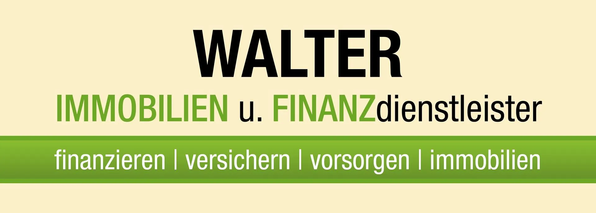 Makler WALTER Finanz der FINANZdienstleister logo