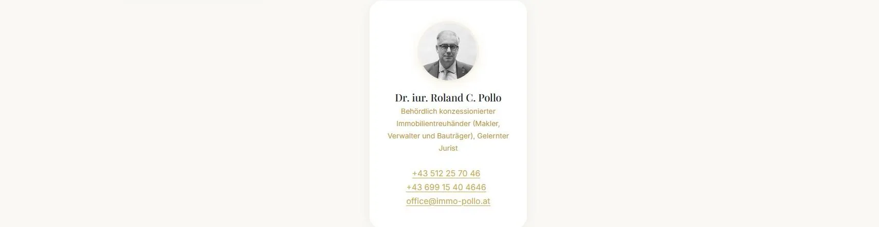 Makler Immobilientreuhand Dr.Pollo GmbH