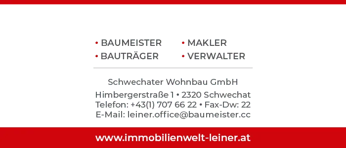 Makler Immobilienwelt Leiner