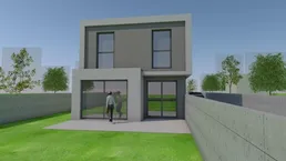 Bezugsfertig Frühling 2025! 4-Zimmer Einfamilienhaus mit Garage in ruhiger Lage!