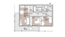 Nähe Donauzentrum: Traumhafte 3-Zimmer Wohnung mit 15qm Balkon