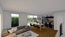 BAUBEGINN BEREITS ERFOLGT !!! Exklusive Erstbezug-Garten-Wohnung in Linz mit Haus-Charakter, Wambachsiedlung - mit Garten zum Wohlfühlen!