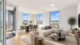 Über den Dächern Wiens: Sky Living mit Rooftop-Pool, International School und U1 vor der Tür