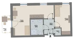 Betreutes Wohnen: Geförderte Neubauwohnung mit Balkon