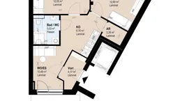 Neubauwohnung im betreuten Wohnen