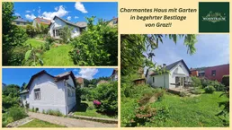 Nähe LKH &amp; UNI - Charmantes Haus mit schönen Garten, sonniger Terrasse in begehrter Bestlage von Graz!! Rarität - Besichtigung vereinbaren!