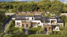 Reihenhäuser und Wohnungen mit Eigengarten in Grünruhelage | Baujahr 2024