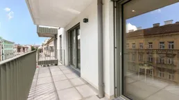 ERSTBEZUG mit ca. 7 m² BALKON | 2-Zimmer Neubau | Fernwärme | TG-Stellplatz optional | Nachhaltiges Wohnbauprojekt