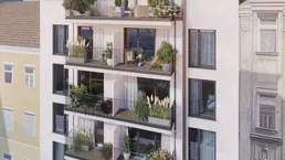 2-Zimmer-Wohnung mit Balkon &amp; passiver Kühlung | Erstbezug nach Errichtung