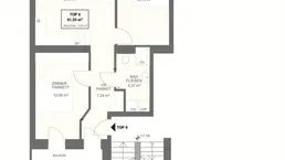 Erstbezug nach Kernsanierung I Fußbodenheizung I südseitiger Balkon I Luftwärmepumpe inkl. Kühlung I 3fach Verglasung mit Außenjalousien I Schlüsselfertig 