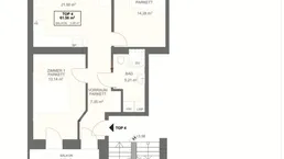 Erstbezug nach Kernsanierung I Fußbodenheizung I südseitiger Balkon I Luftwärmepumpe inkl. Kühlung I 3fach Verglasung mit Außenjalousien I Schlüsselfertig