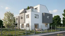 ZWISCHEN MARCHEFELDKANAL UND KH FLORIDSDORF! 194 m² NFL. PREMIUM DOPPELHAUS MIT KELLER UND 150 m² GARTEN. PROVISIONSFREI für den Käufer.