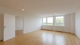 Donaublick Apartment | Zwei-Zimmer-Wohnung mit Einbauküche und direktem Wasserblick