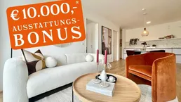 Preiswertes Wohnen im „Village im Dritten – PARK FLATS“ Provisionsfreie 4-Zimmer Wohnung mit Balkon (Erstbezug!)