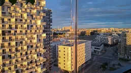 SKY TOWER: Zwei-Zimmer-Eigentum am Hauptbahnhof mit fantastischem Fernblick