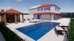 Luxuriöse Villa in Krk mit Pool &amp; Erstbezug - Exklusives Wohnen in Kroatien für 570.000,00 €!