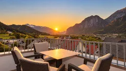 3-Zimmer-Terrassenwohnung mit Privatgarten &amp; Panoramablick über Innsbruck