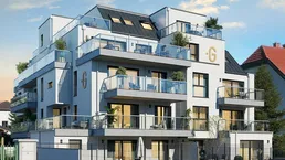 "Ganz oben. Angekommen": Premium-Penthouse mit 4 Zimmern und 3 Terrassen im 2. DG. 