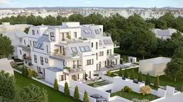 Im Grünen und doch in der Stadt. 90m² Wohnung mit 74m² Garten. 450m zur Alten Donau