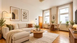Klausgasse 46: Smarter Grundriss und gute Wohnqualität - 1-Zimmer-Altbauwohnung in ruhiger Seitengasse des 16. Bezirks
