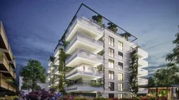 NEU! Provisionsfrei - 96m2 Garten - Luxuriöse Wohnung mit Büro in exklusiver Parkanlage!