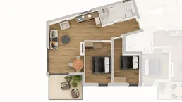 Großzügige 3-Zimmer-Neubauwohnung mit ca. 9 m² Balkon