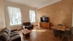 5 Rooms, partly furnished flat to rent