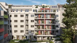 2-Zimmer-Wohnung mit Loggia – Erstbezug in Niedrigenergiehaus - in 1110 Wien zu mieten