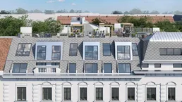 Eleganz trifft Lage – Neubau-Dachgeschosswohnung in Toplage