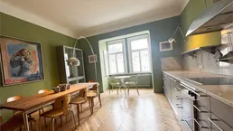 traumhafte großzügige Altbauwohnung mit Dachterrasse mitten im Andrä Viertel (provisionsfrei)