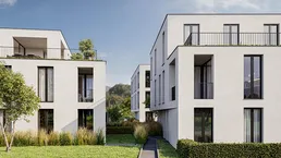 In Bau: Familienraum mit Garten – 4 Zimmer, große Terrasse (Top A02)