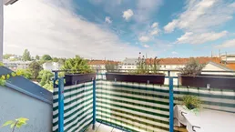 DG - Balkonwohnung in familiärer Ruhelage + Stapelparkplatz