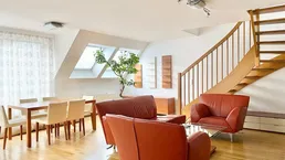 Moderne 5-Zimmer Maisonette mit 3x Terrassen in Döbling