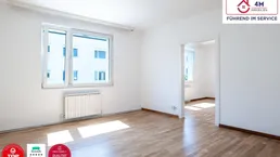 Frisch renovierte, günstige 3-Zimmer Wohnung nahe Bahnhof Floridsdorf, gute Vermietbarkeit