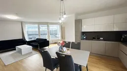 High-End Penthouse mit Skyline Ausblick - Exklusive Dachgeschosswohnung mit 3 Terrassen, Tiefgaragenplatz und Kinderspielplatz