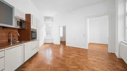 Altbauwohnung mit toller Raumaufteilung in Hofruhelage bei "Wien Mitte" und der Musikuniversität
