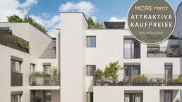 MORE VIENNA – 2-ZIMMER-WOHNUNG MIT BALKON ZUM GRÜNEN INNENHOF