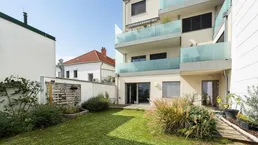 Klimatisierte 2-Zimmer-Wohnung mit Terrasse und Gemeinschaftsgarten im Herzen von Tulln