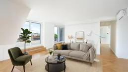 Modernes Traum-Penthouse mit Terrasse &amp; Stadtblick – Erstbezug im 4. Bezirk