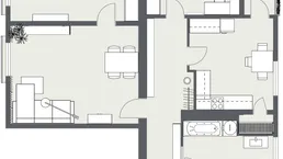 Geräumige Wohnung in Nähe des Hauptbahnhof