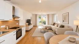 Moderne 3-Zimmer Wohnung mit 2 Balkonen und Tiefgaragenplatz- in St. Leonhard nahe der Universität
