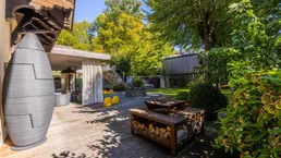 Historisch-Modernes Wohnloft mit Garten
