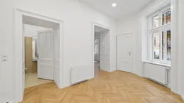 Nähe Votivkirche! Generalsanierte 3 Zimmer-Stilaltbauwohnung mit Terrasse und inkl. Designerküche in prachtvollem Zinshaus