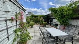 Traumhafte Lage - Nähe ORF-Park - 5 Zimmerwohnung mit Tiefgarage, Balkon und ca. 40 m² Dachterrasse!