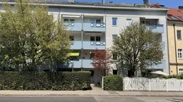 Gefragte Auberg-Lage: Kompakte 2-Zimmer-Wohnung mit Loggia und Tiefgarage
