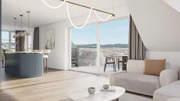 Hoch hinaus, hell hinein – 3 Zimmer voller Licht &amp; Weite