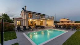 *** Mediterrane Villa mit Pool *** in Brtonigla (Region Novigrad) an der istrischen Adriaküste