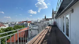 EXKLUSIVER MAISONETTE DG-TRAUM MIT 4 ZIMMERN UND GROSSER DACHTERRASSE IN DER LUSTKANDLGASSE/UNVERBAUBARER FERNBLICK