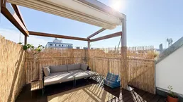 Exklusive Dachgeschosswohnung mit Klimaanlage, sonniger Terrasse &amp; Balkon – Wohnen über den Dächern Wiens